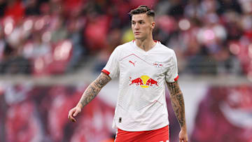 Benjamin Sesko steht wohl vor einem Wechsel in die Premier League. 