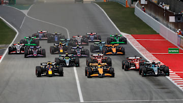 Max Verstappen, Lando Norris, George Russell, Formula 1