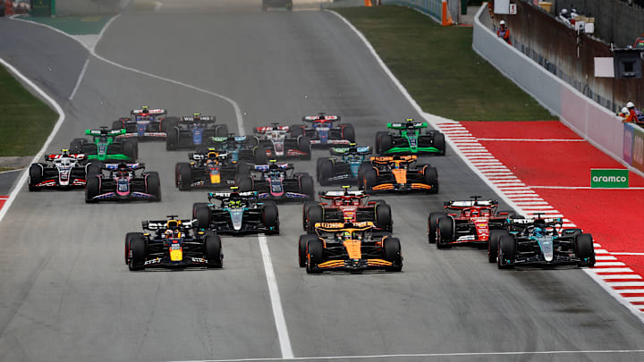 Max Verstappen, Lando Norris, George Russell, Formula 1