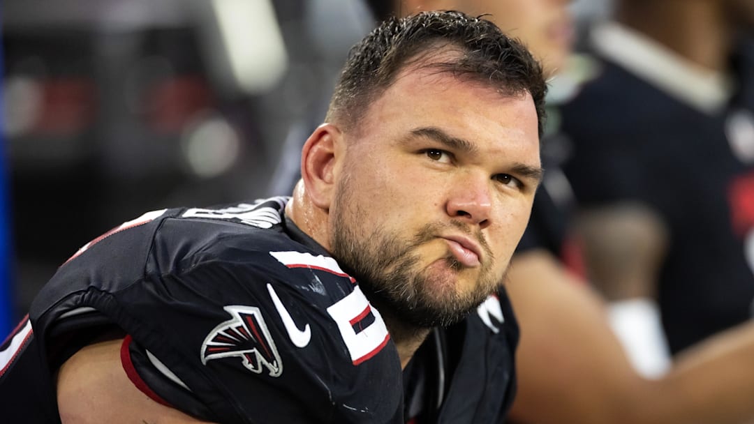 Atlanta Falcons tackle Jake Matthews Atlanta Falcons tackle Jake Matthews