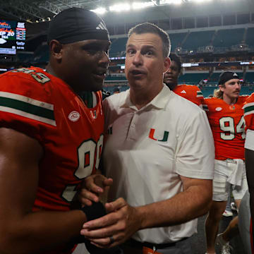 Miami was one of the biggest winners in the second CFP rankings release.