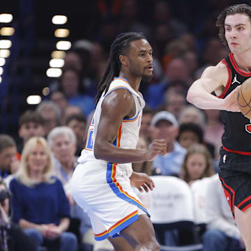 Josh Giddey was traded from the Thunder to the Bulls in June 2024.