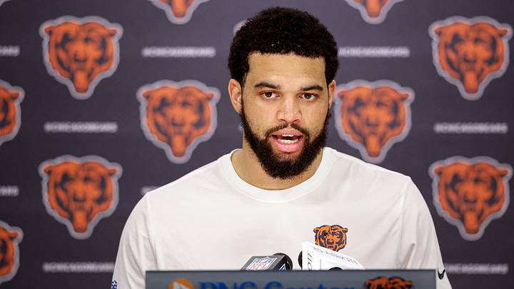 Chicago Bears quarterback Caleb Williams
