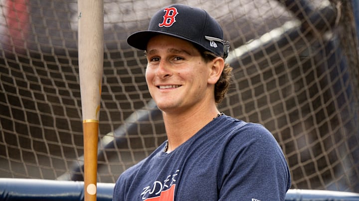 Boston Red Sox outfielder Roman Anthony