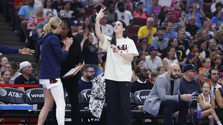 Clark is still dealing with a groin injury that has kept her sidelined for much of the season. Reese is nursing a back injury. | Kamil Krzaczynski-Imagn Images