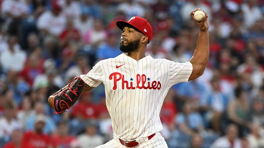 Philadelphia Phillies pitcher Cristopher Sánchez