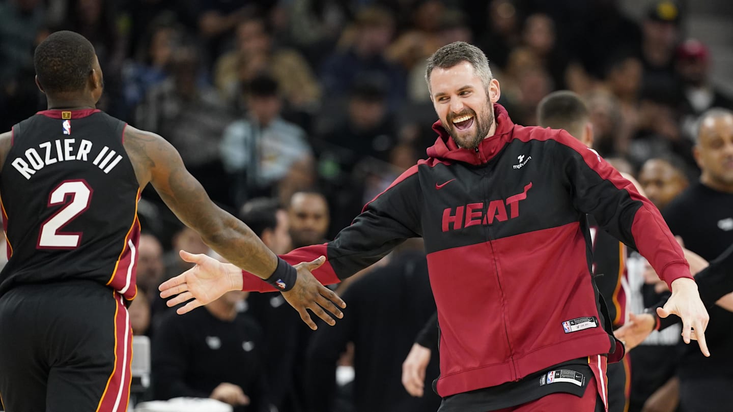 Miami Heat’s Kevin Love Compares Season To LeBron James Leaving Cleveland Cavaliers