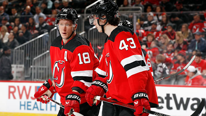 Calgary Flames v New Jersey Devils