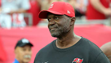 Tampa Bay Buccaneers head coach Todd Bowles got brutally honest about his team after Week 8's win over the Saints. (Mandatory Credit: Kim Klement Neitzel-Imagn Images)