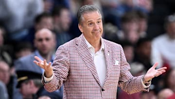 Arkansas Razorbacks head coach John Calipari