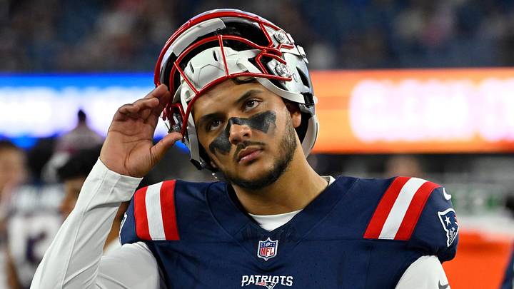 New England Patriots place kicker Andy Borregales (36).