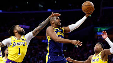 Golden State Warriors v Los Angeles Lakers