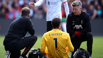 Liverpool's Alisson is set to be out until the November international break