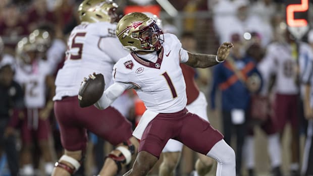 Florida State Seminoles quarterback Tommy Castellanos