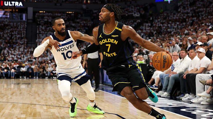 Los Golden State Warriors le ganaron a Minnesota Timberwolves el primer encuentro de su serie de segunda ronda en los Playoffs de la NBA