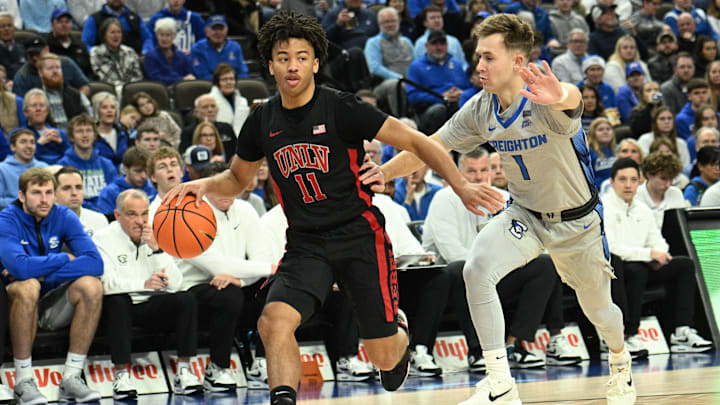 UNLV point guard Dedan Thomas Jr., a 4-star transfer, had Syracuse basketball in his final group. He's headed to LSU.