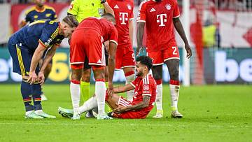 Luis Diaz wurde gegen den FC Arsenal bereits nach rund 20 Minuten wieder ausgewechselt Luis Diaz wurde gegen den FC Arsenal bereits nach rund 20 Minuten wieder ausgewechselt