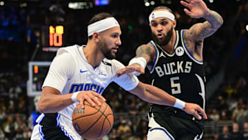 Jalen Suggs pushed the Orlando Magic to the brink of eliminating the Milwaukee Bucks and pulling an upset in the NBA Cup.