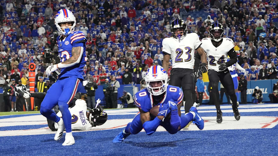 Buffalo Bills wide receiver Keon Coleman