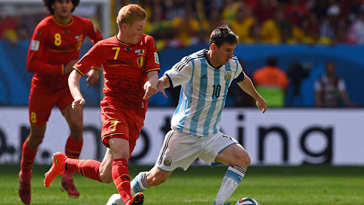 Kevin De Bruyne, Lionel Messi