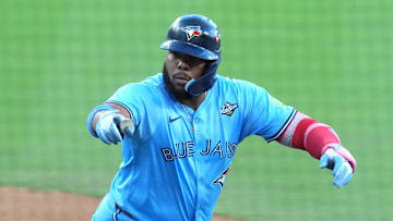 Vladimir Guerrero Jr. is on fire for the Blue Jays.