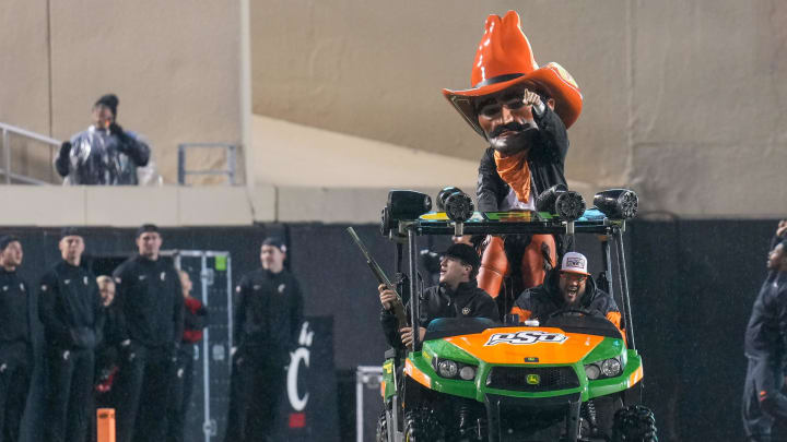 Oklahoma State Cowboys mascot Pistol Pete 