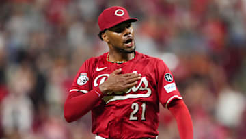 Cincinnati Reds pitcher Hunter Greene