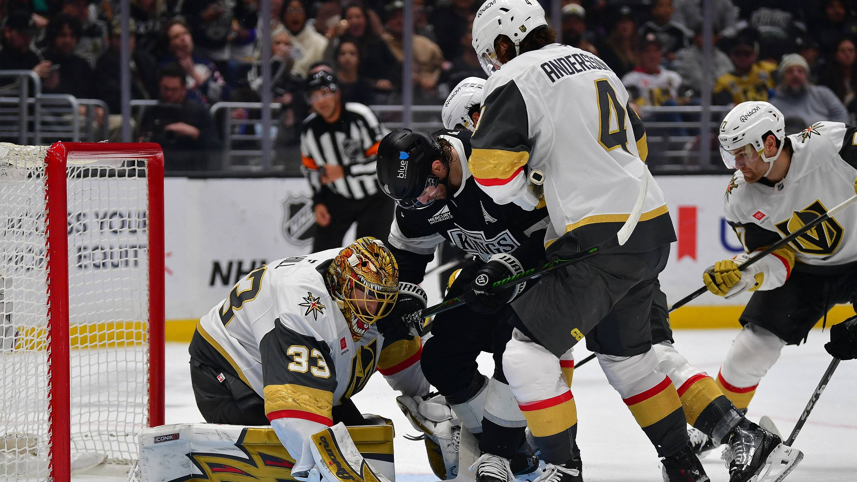 The Golden Knights can capitalize on a lost Kings team on Saturday