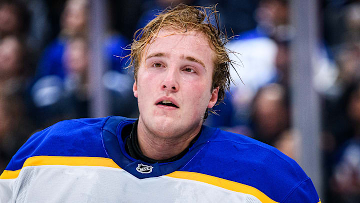 Buffalo Sabres goalie Ukko-Pekka Luukkonen