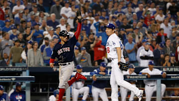 World Series - Boston Red Sox v Los Angeles Dodgers - Game Four