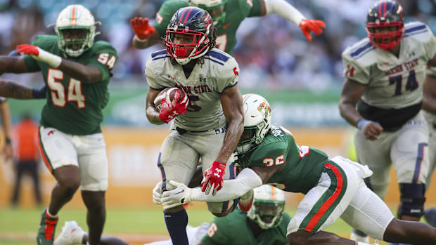 Jackson State Tigers running back Irv Mulligan