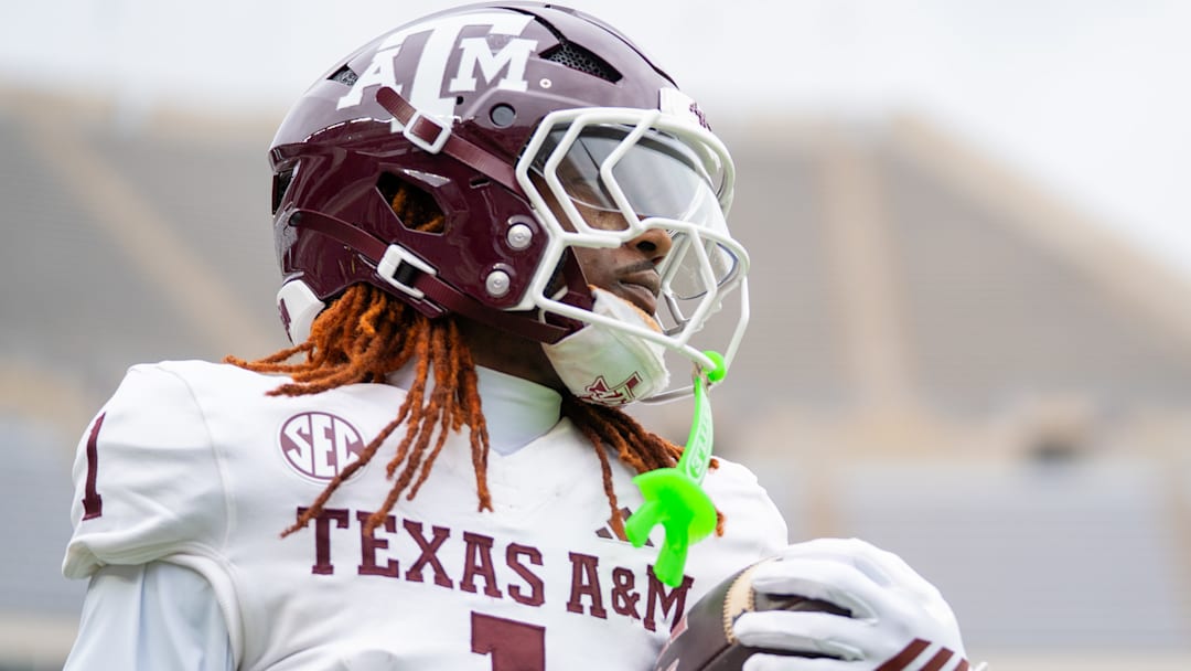 Texas A&M wide receiver Mario Craver during the Maroon & White Spring Game.
