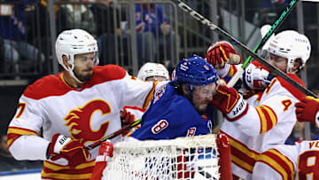 Calgary Flames v New York Rangers