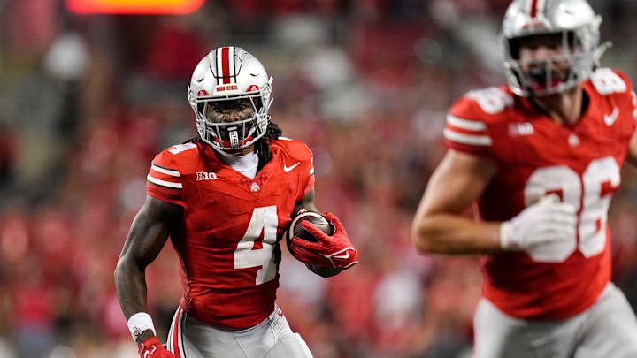 Jeremiah Smith and Ohio State are favored against Washington on Saturday. Jeremiah Smith and Ohio State are favored against Washington on Saturday.