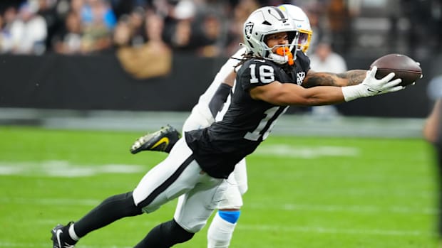 Las Vegas Raiders receiver Jakobi Meyers