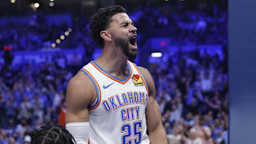 Oklahoma City Thunder guard Ajay Mitchell