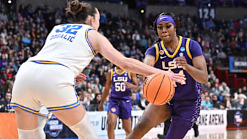  Lady Tigers forward Aneesah Morrow during the second half of a Elite 8 NCAA Tournament basketball game.