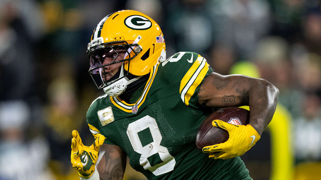 Green Bay Packers running back Josh Jacobs