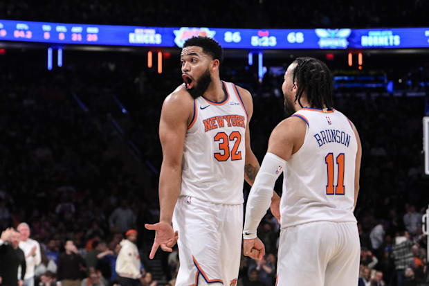 Karl-Anthony Towns, Jalen Brunson