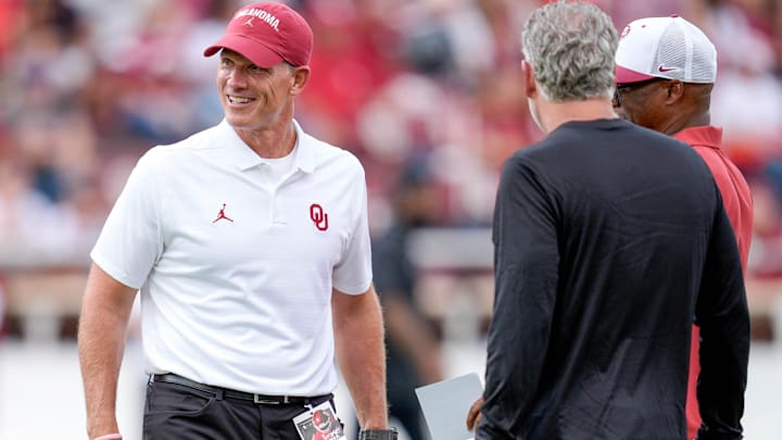 Oklahoma head coach Brent Venables