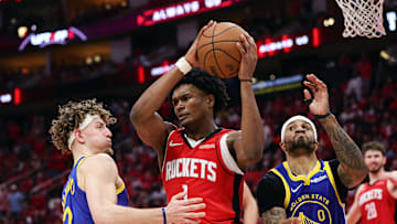 Amen Thompson couldn't score enough for the Houston Rockets