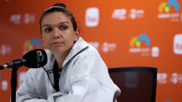 Simona Halep at the Miami Open