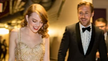 Ryan Gosling, Emma Stone at the 89th Annual Academy Awards - Backstage