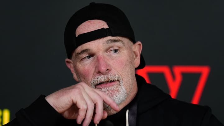 Washington Commanders head coach Dan Quinn