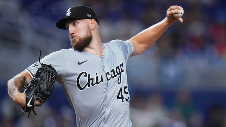 Chicago White Sox pitcher Garrett Crochet