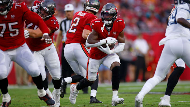 Todd Bowles delivered an update after Tampa Bay Buccaneers RB Rachaad White left Saturday's preseason opener with an injury.