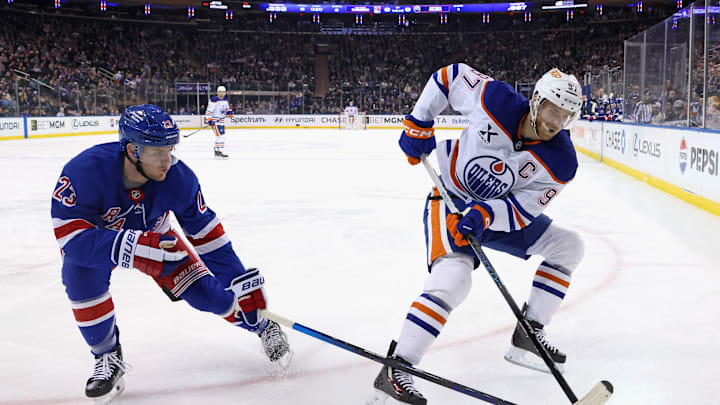 Edmonton Oilers v New York Rangers