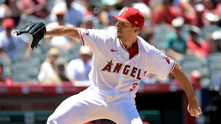 Los Angeles Angels pitcher Tyler Anderson