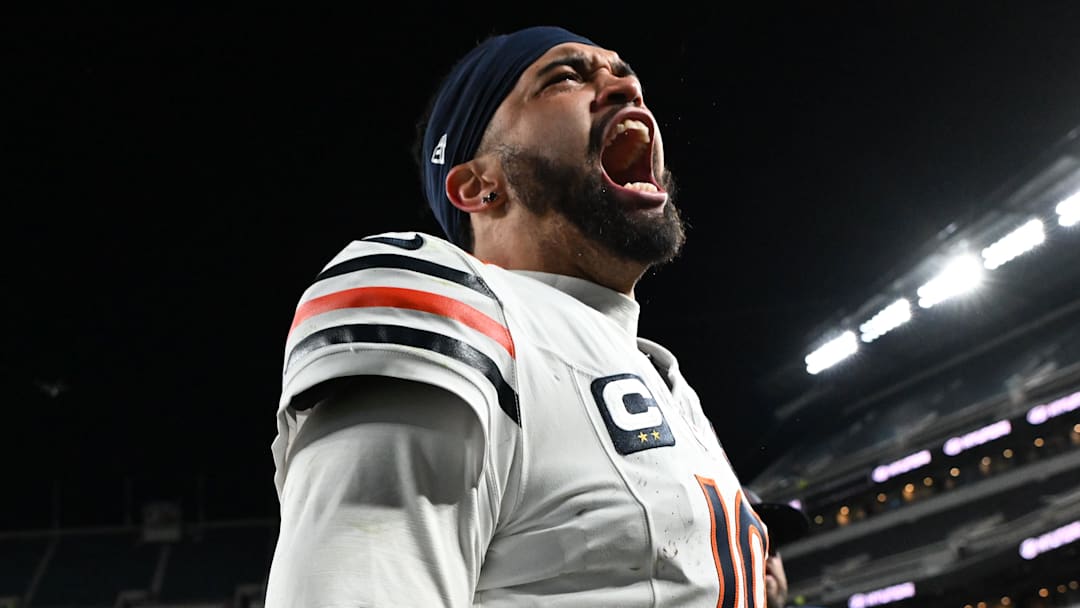 Chicago Bears quarterback Caleb Williams