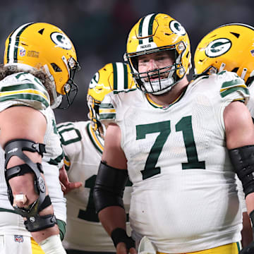 Green Bay Packers center Josh Myers will be a free agent after starting 50 games the last three seasons.